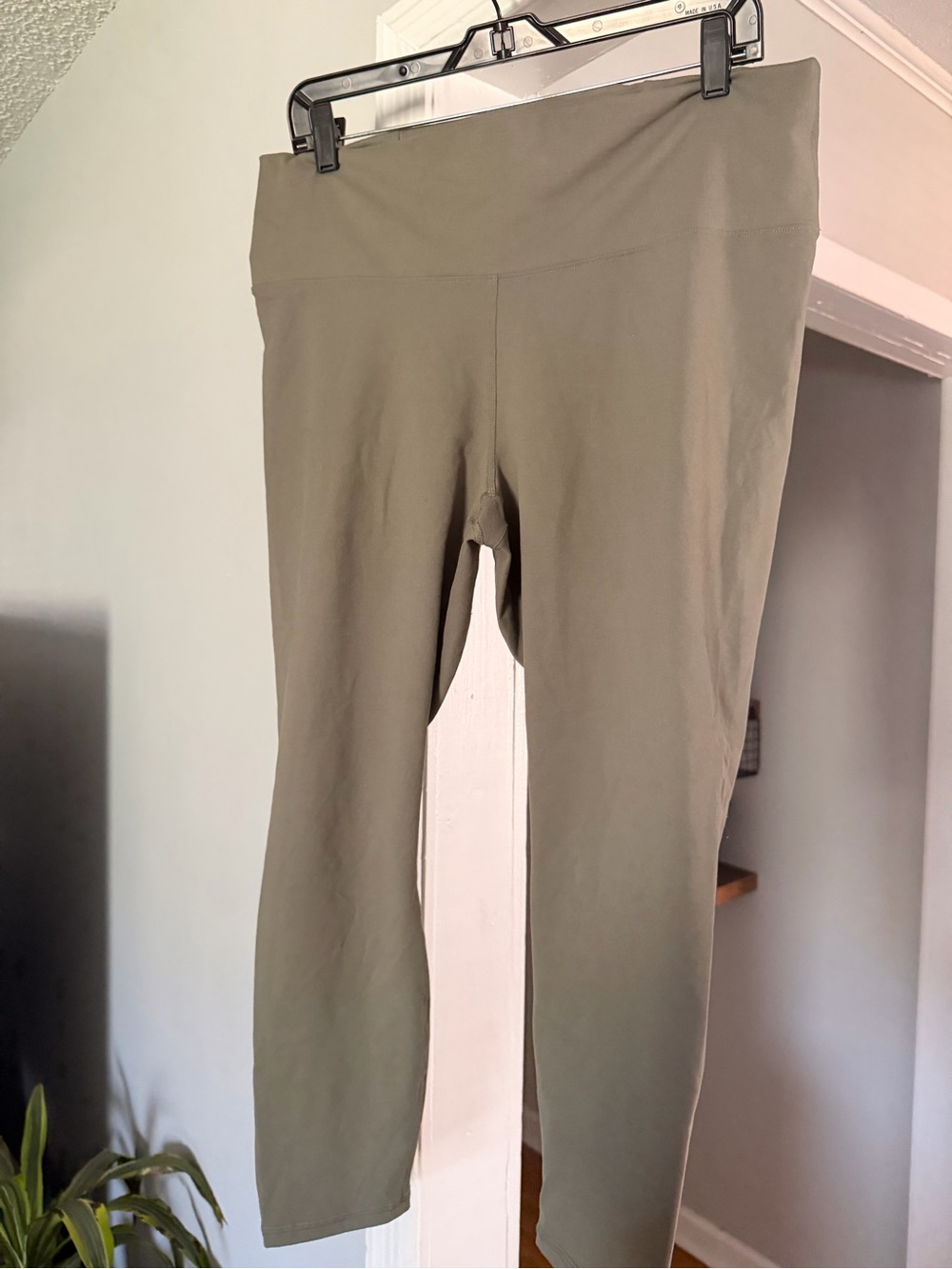 Fabletics Olive Green High-Waist Leggings